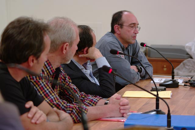 Conferenza stampa al comune di Sciacca.